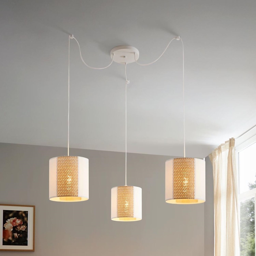 Eglo - Luster na sajli 3xE27/40W/230V pauk