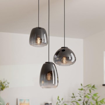 Eglo - Luster na sajli 3xE27/40W/230V pr. 43 cm