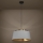 Eglo - Luster na sajli 3xE27/40W/230V sivo/zlatna