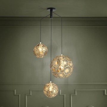 Eglo - Luster na sajli  3xE27/60W/230V