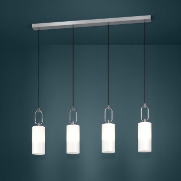 Eglo - Luster na sajli 4xE27/40W/230V sjajni hrom