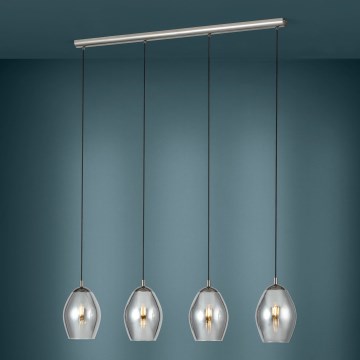 Eglo - Luster na sajli 4xE27/60W/230V