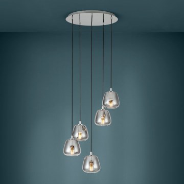 Eglo - Luster na sajli 5xE27/40W/230V dimno