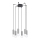 Eglo - Luster na sajli 6xE27/40W/230V pauk