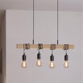Eglo - Luster na sajli TOWNSHEND 4xE27/60W/230V