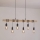 Eglo - Luster na sajli TOWNSHEND 6xE27/60W/230V - FSC sertifikovano