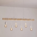 Eglo - Luster na sajli TOWNSHEND 6xE27/60W/230V