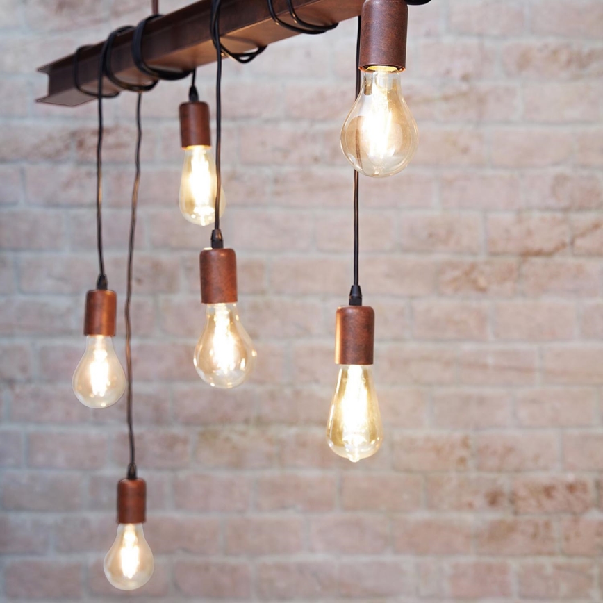 Eglo - Luster na sajli TOWNSHEND 6xE27/60W/230V