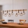 Eglo - Luster na sajli TOWNSHEND 9xE27/60W/230V - FSC sertifikovano