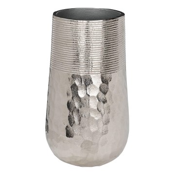 Eglo - Metalna vaza 28 x 16 cm, srebrna