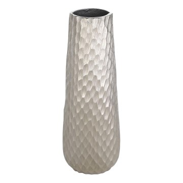 Eglo - Metalna vaza 40,5x14 cm srebrno