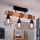 Eglo - Nadgradni luster TOWNSHEND 3xE27/60W/230V - FSC sertifikovano