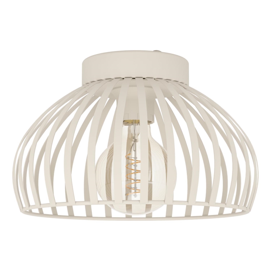 Eglo - Plafonjera 1xE27/40W/230V pr. 28 cm kremasta