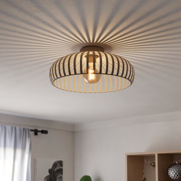 Eglo - Plafonjera 1xE27/40W/230V pr. 43 cm kremasta