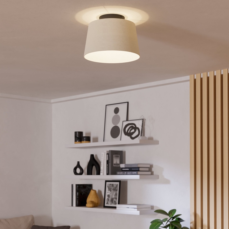 Eglo - Plafonjera 1xE27/60W/230V bela