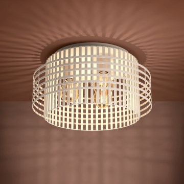 Eglo - Plafonjera 3xE27/40W/230V kremasta