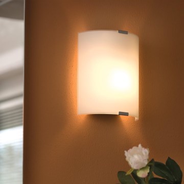 EGLO - Plafonska zidna lampa 1xE27/60W bela