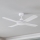 Eglo - Plafonski ventilator 52W/230V + Daljinski upravljač bela
