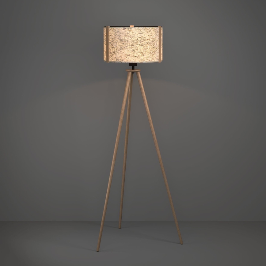 Eglo - Podna lampa 1xE27/25W/230V bež