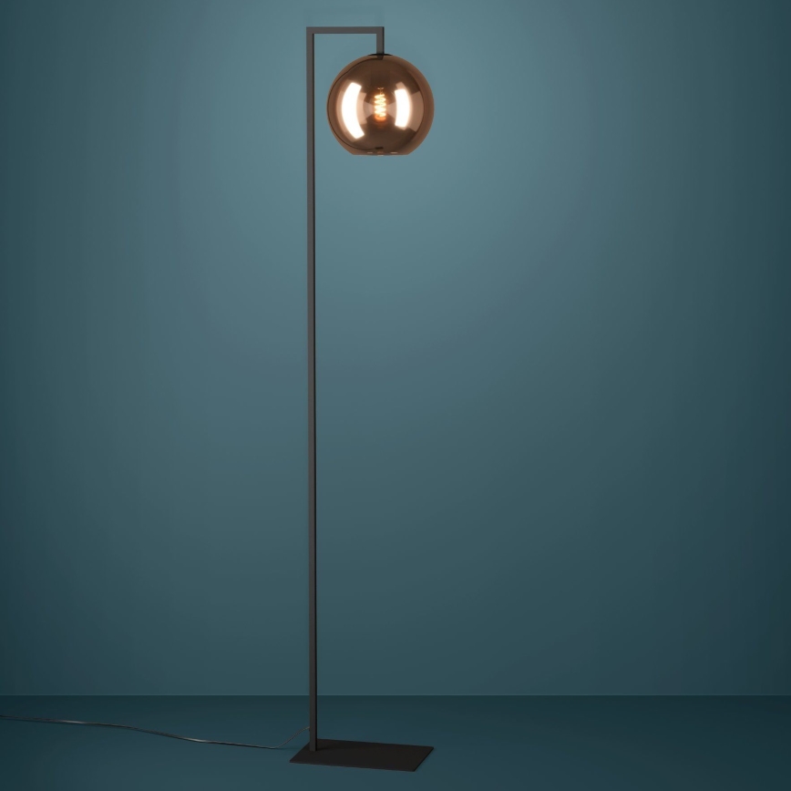 Eglo - Podna lampa 1xE27/40W/230V bakrena