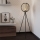 Eglo - Podna lampa 1xE27/40W/230V bela/crno