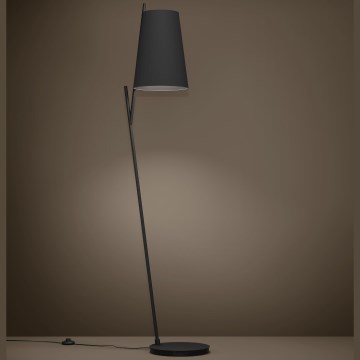 Eglo - Podna lampa 1xE27/40W/230V crno