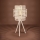 Eglo - Podna lampa 1xE27/40W/230V kremasta