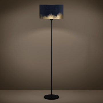 Eglo - Podna lampa 1xE27/40W/230V plava/zlatna
