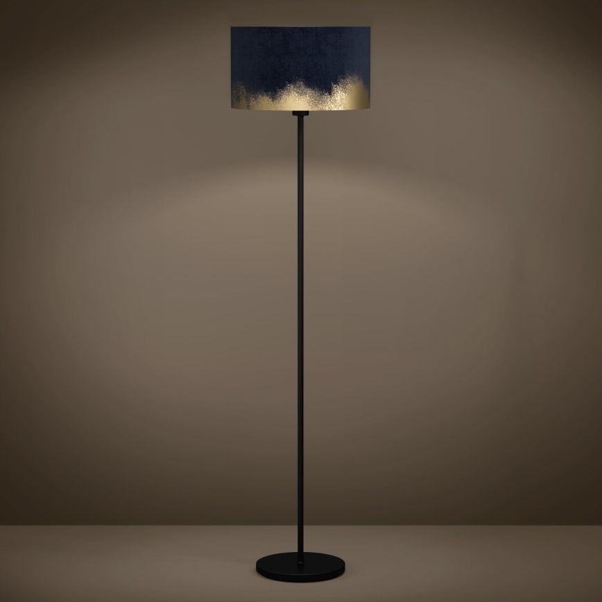 Eglo - Podna lampa 1xE27/40W/230V plava/zlatna