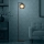 Eglo - Podna lampa 1xE27/40W/230V sivo