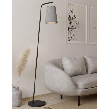 Eglo - Podna lampa 1xE27/40W/230V sivo