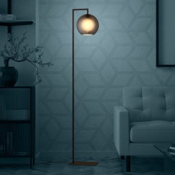 Eglo - Podna lampa 1xE27/40W/230V zadimljena