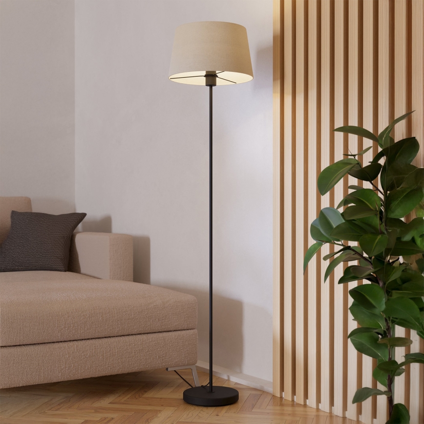 Eglo - Podna lampa 1xE27/60W/230V bela