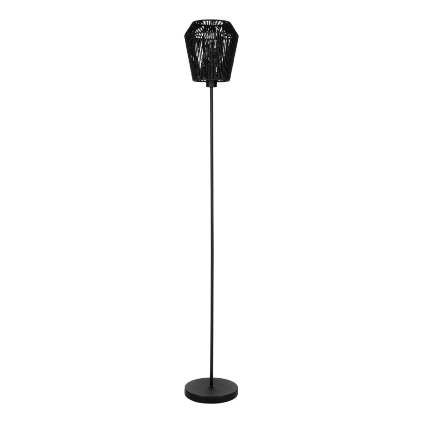 Eglo - Podna lampa 1xE27/60W/230V crno