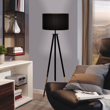 Eglo - Podna lampa 1xE27/60W/230V - FSC sertifikovano