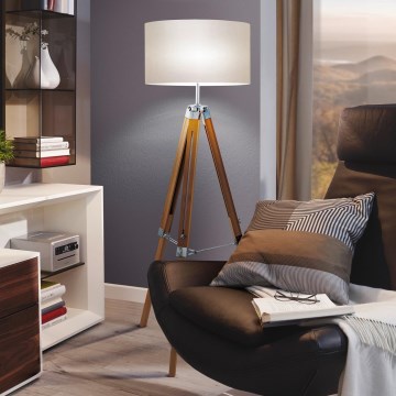 Eglo - Podna lampa 1xE27/60W/230V - FSC sertifikovano