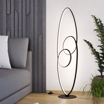 Eglo - Podna LED lampa LED/38W/230V 3000K crno