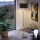 Eglo - Podna LED lampa TUNJA 1xE27/60W/230V mat krom/crno