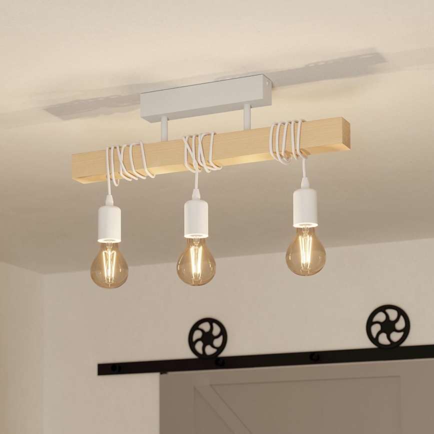 Eglo - Prikačeni luster TOWNSHEND 3xE27/60W/230V