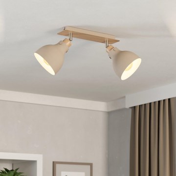 Eglo - Reflektorska lampa 2xE27/28W/230V