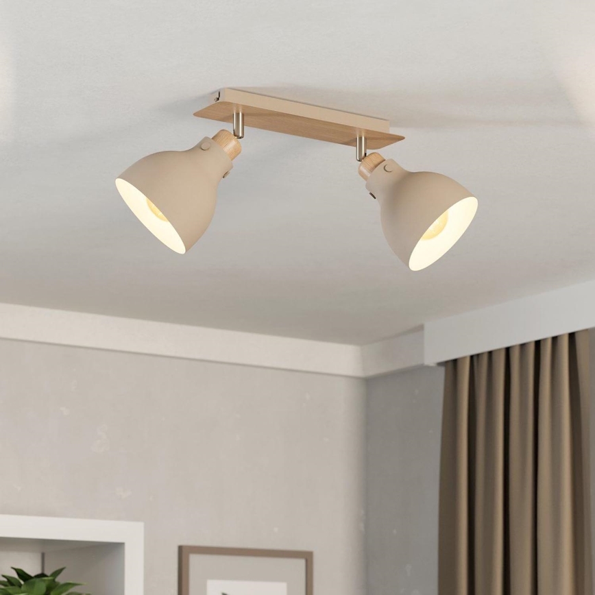 Eglo - Reflektorska lampa 2xE27/28W/230V