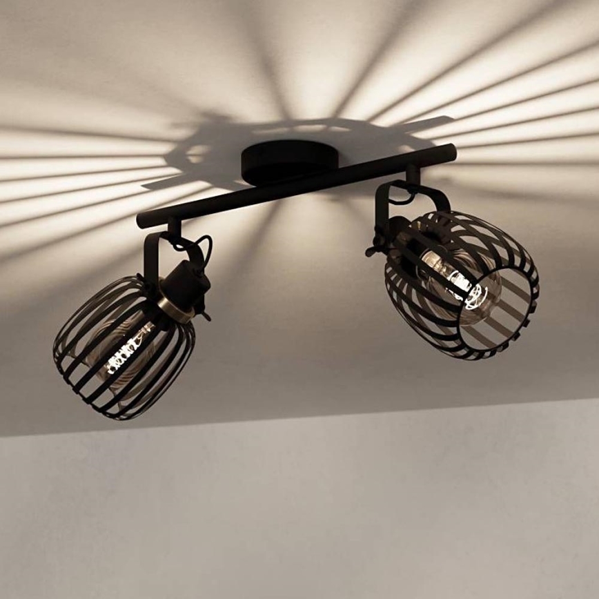 Eglo - Reflektorska lampa 2xE27/40W/230V
