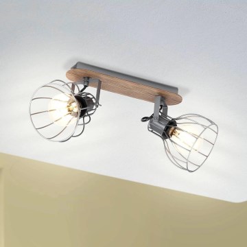 Eglo - Reflektorska lampa 2xE27/40W/230V