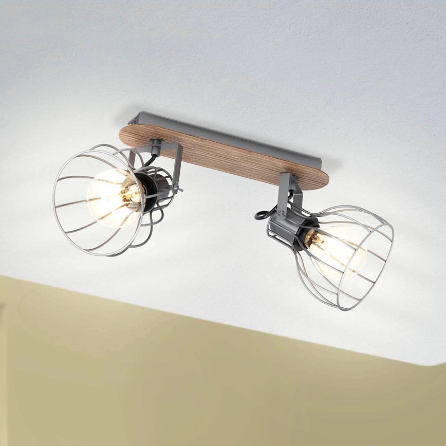 Eglo - Reflektorska lampa 2xE27/40W/230V