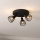 Eglo - Reflektorska lampa 3xE14/40W/230V crno