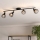 Eglo - Reflektorska lampa 4xE14/40W/230V crno