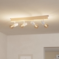 Eglo - Reflektorska lampa TOWNSHEND 4xE27/60W/230V - FSC sertifikovano