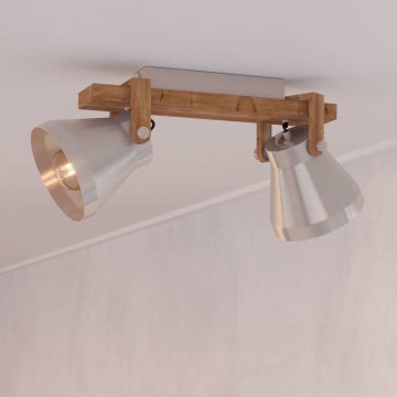 Eglo - Reflektorska svetiljka 2xE27/40W/230V