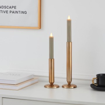 Eglo - SET 2x LED Sveća LED/1xAAA 15 cm bež