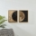 Eglo - Set 2x Slika na platnu 43x33 cm crno/zlatna